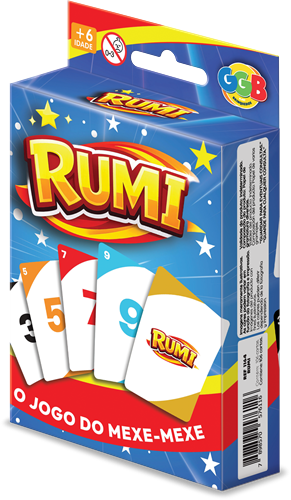 Jogo de Cartas Rumi - GGB Brinquedos