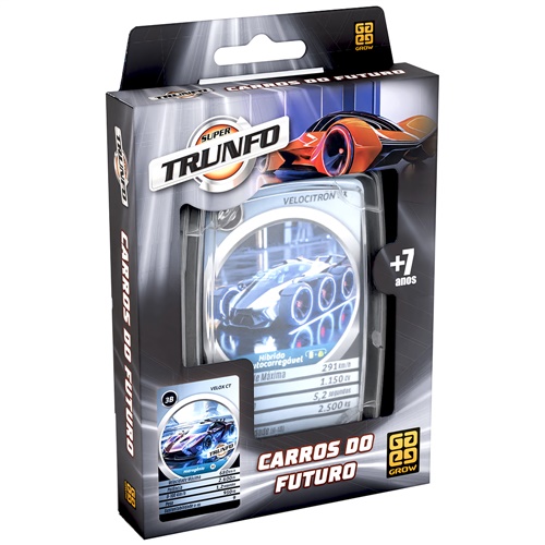 Jogo Super Trunfo Carros do Futuro - Grow