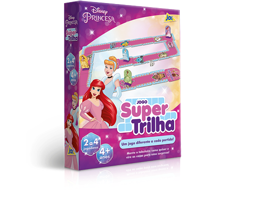 Jogo Super Trilha Princesas Disney - Toyster