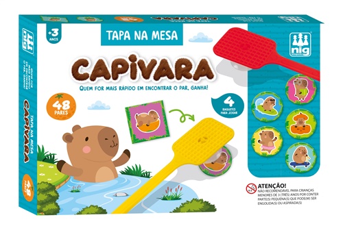 Jogo Tapa na Mesa Capivara - Nig Brinquedos