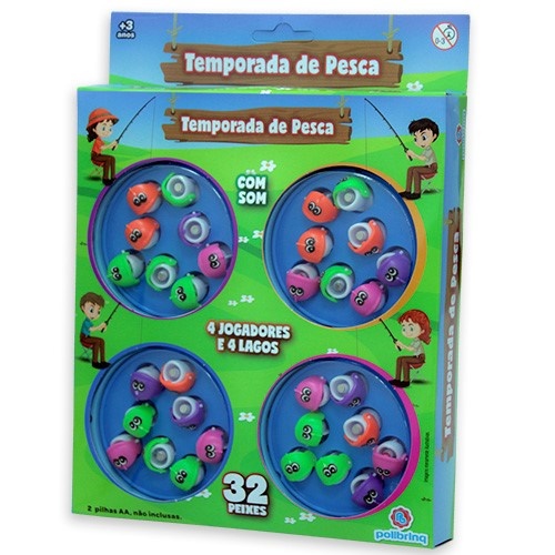 Jogo Temporada de Pesca - Polibrinq