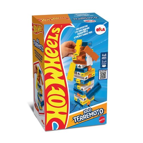 Jogo Terremoto Hot Wheels - Elka