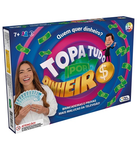 Jogo Topa Tudo por Dinheiro - Pais e Filhos