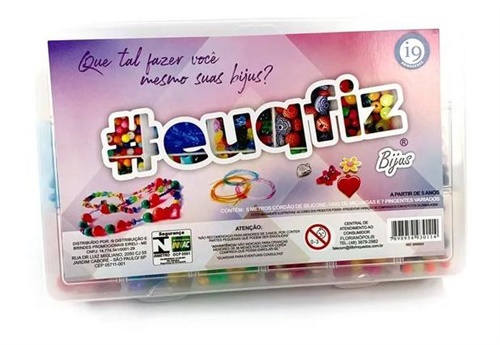 Kit Bijus Médio #Euqfiz - I9 Brinquedos