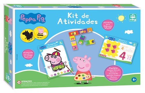 Kit de Atividades Peppa Pig - Nig Brinquedos
