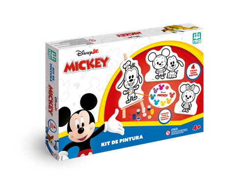 Kit Pintura Mickey - Nig Brinquedos