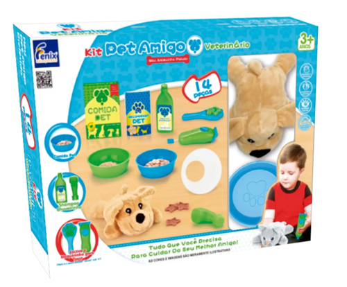 Kit Veterinário 14 peças - Fenix