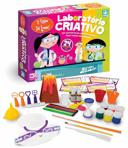 Laboratório Criativo - Show da Luna - Nig Brinquedos