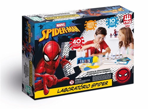Laboratório Spider - Nig Brinquedos