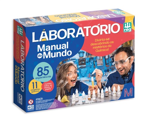 Laboratório Manual Do Mundo - Nig Brinquedos