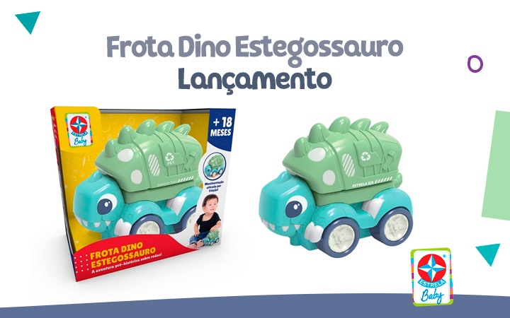 Lançamento - Frota Dino Estegossauro
