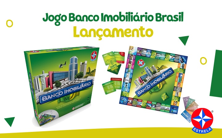 Jogo Banco Imobiliário Brasil - Estrela