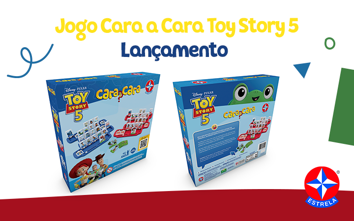 Lançamento - Jogo Cara a Cara Toy Story 5