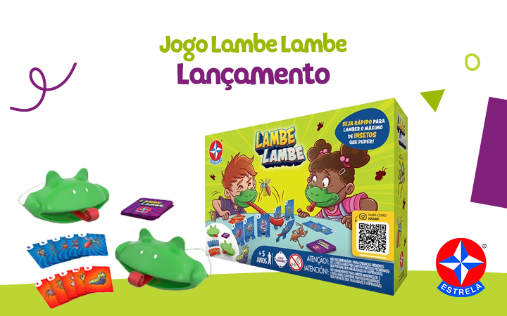 Lançamento - Jogo Lambe Lambe Lançamento - Jogo Lambe Lambe