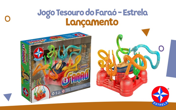 Jogo Tesouro do Faraó - Estrela - Estrela