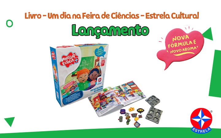 Lançamento - Livro Robôs com Massinha - Estrela Cultural