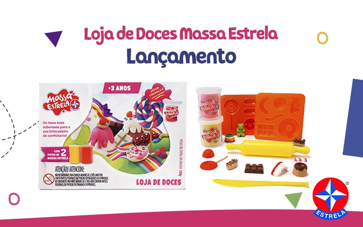 Lançamento - Loja de Doces - Massa Estrela
