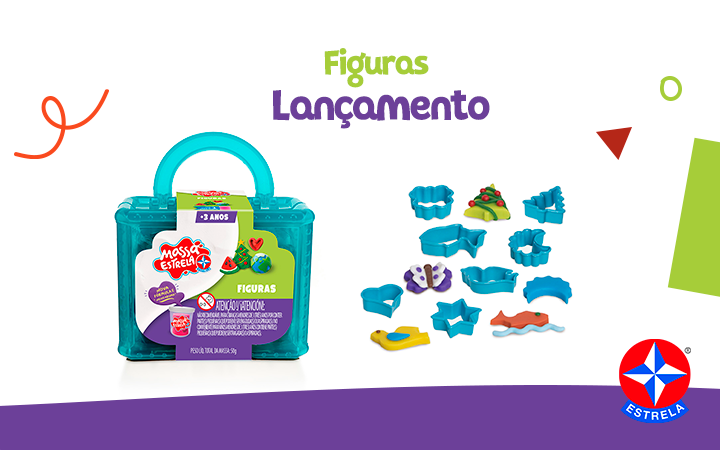 Lançamento - Massa Estrela: Kit Figuras