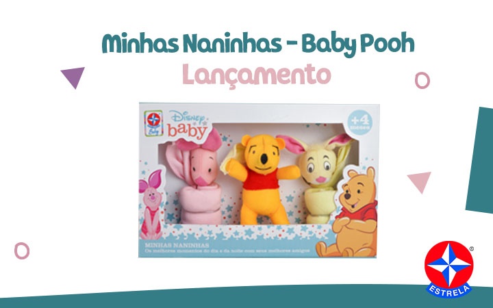 Lançamento -  Minhas Naninhas - Baby Pooh