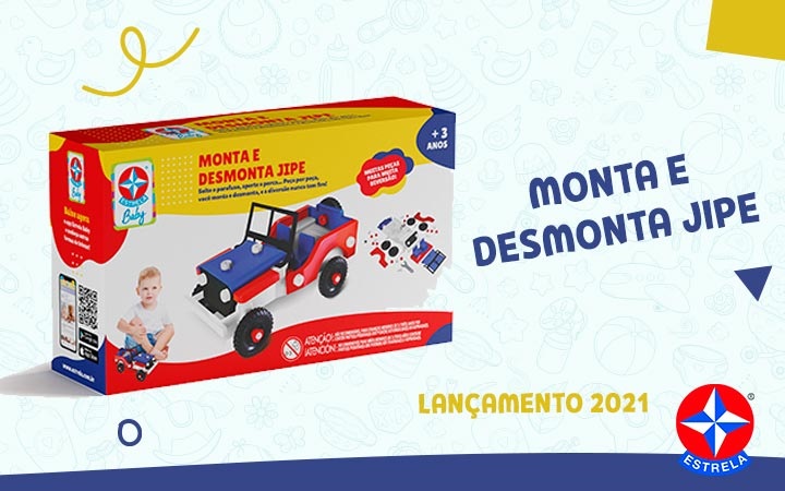 Lançamento Monta e Desmonta Jipe