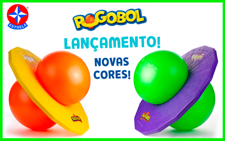 Lançamento | Pogobol - Novas Cores