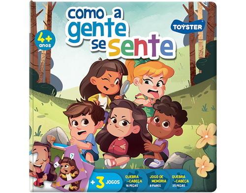 Livro Brinquedo - Como a Gente se Sente - Toyster