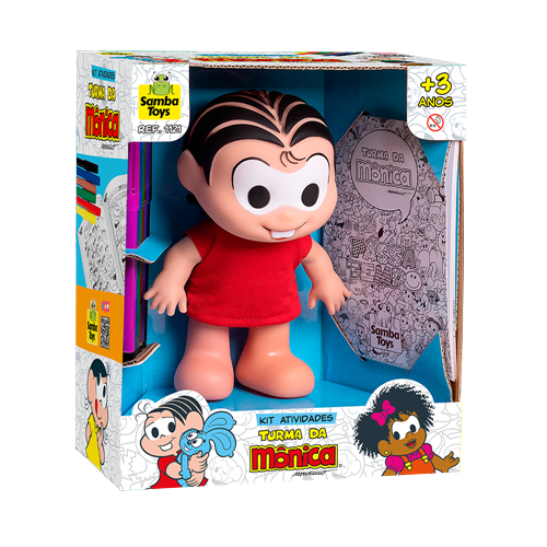 Boneca Turma da Mônica - Kit de Atividades - Samba Toys