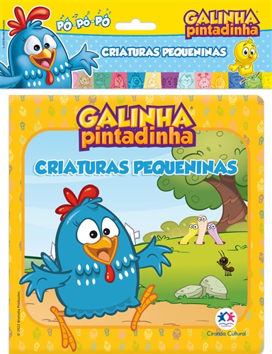 Livro de Banho Galinha Pintadinha - Criaturas Pequeninas - Ciranda Cultural