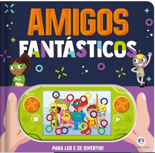 Livro e Aquagame - Amigos Fantásticos - Ciranda Cultural