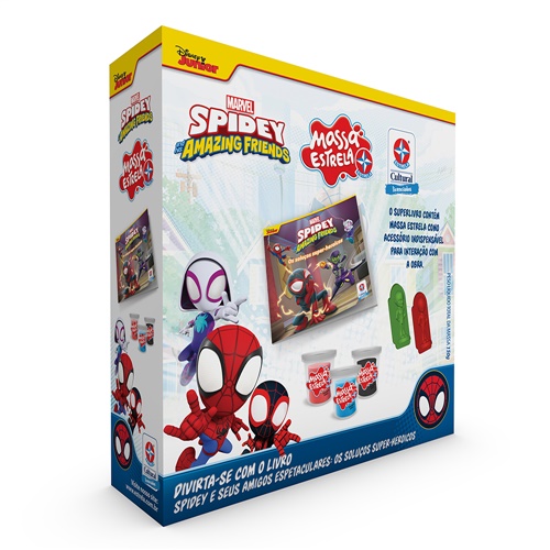 Livro Spidey com Massa Estrela - Estrela