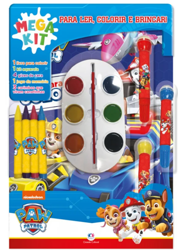 Livro Super Pack Patrulha Canina - Ler, Colorir e Brincar - Ciranda Cultural