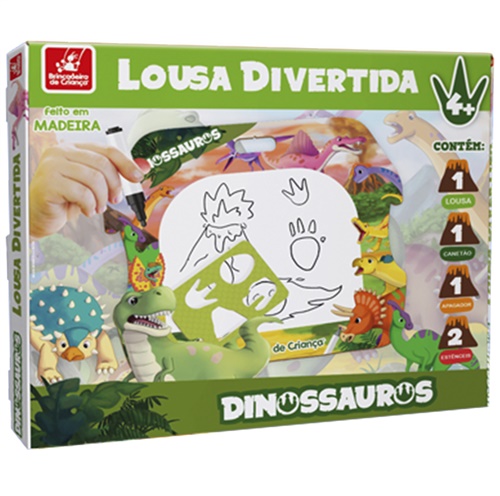 Lousa Branca - Dinossauros - Brincadeira de Criança