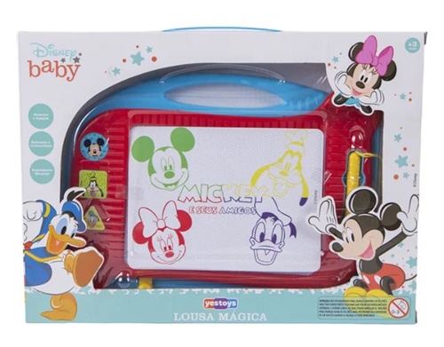 Lousa Mágica Mickey & Amigos Disney  - Yes Toys