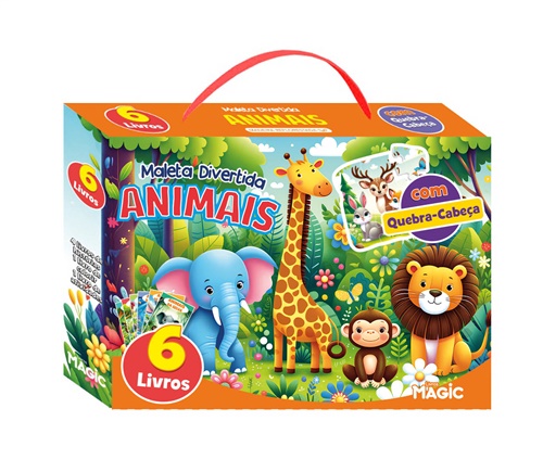 Maleta Divertida Animais - Magic Kids