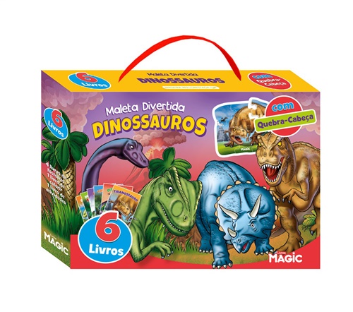 Maleta Divertida Dinossauros - Magic Kids