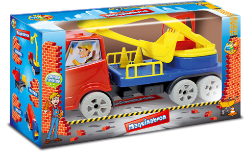 Maquinatron Escavadeira - GGB Brinquedos