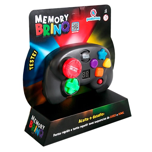 Memory Brinq Controle - Polibrinq