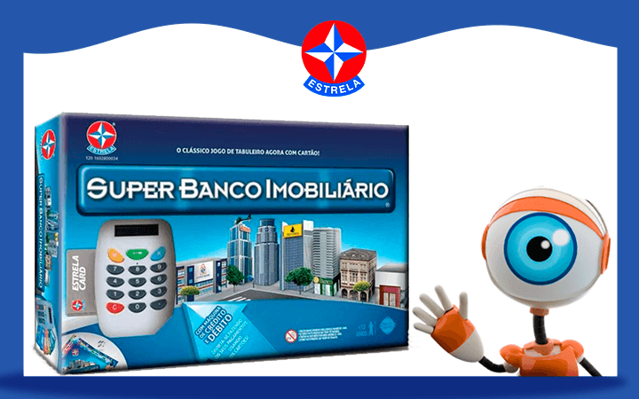 Jogo De Tabuleiro - Super Banco Imobiliário Estrela