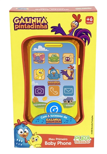Meu Primeiro Baby Phone - Galinha Pintadinha - Yes Toys