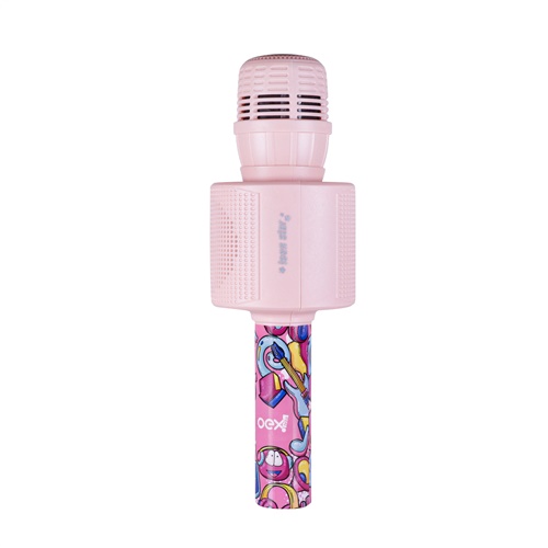 Microfone Bluetooth Teen Star Rosa - OEX