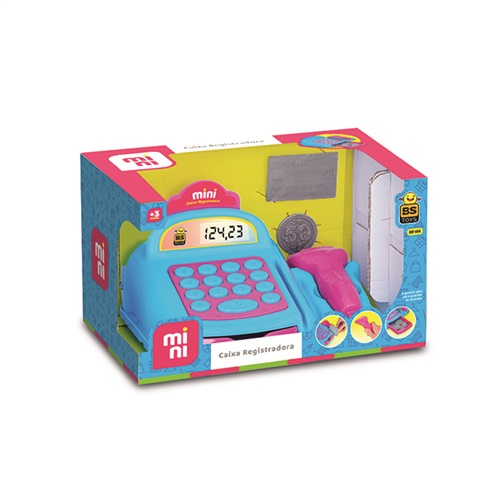Mini Caixa Registradora - BS Toys