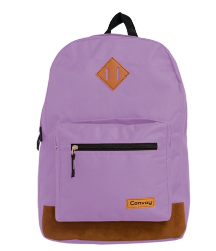 Mochila Casual em Poliester Lilás - Convoy