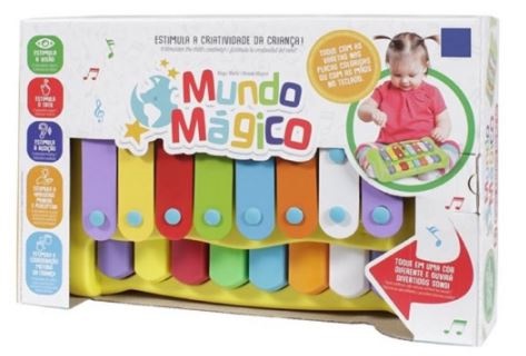 Mundo Mágico Piano e Xilofone 2x1 - Homeplay