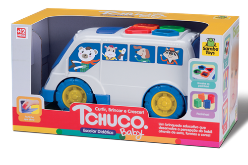 Ônibus Escolar Didático - Samba Toys