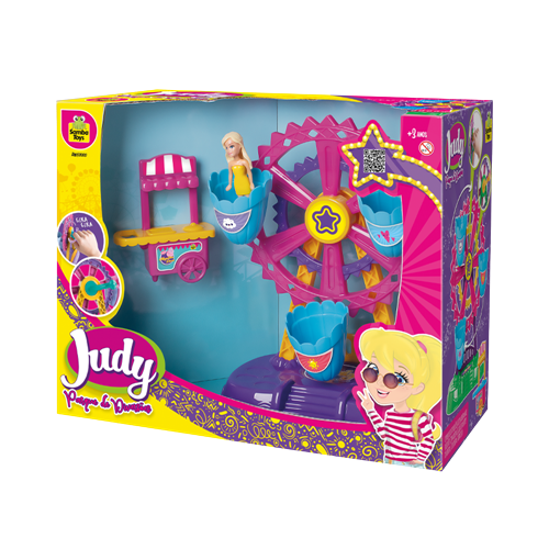 Parque de Diversão da Judy - Roda Gigante - Samba Toys