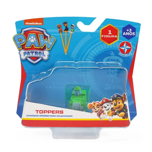 Patrulha Canina - Topper Unitário - Rocky