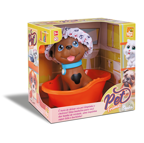 Pet Friends Banho - Bee Toys