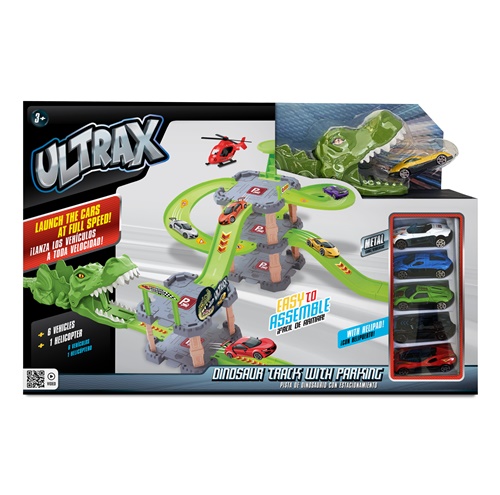 Pista Dinossauro com Estacionamento - Yes Toys