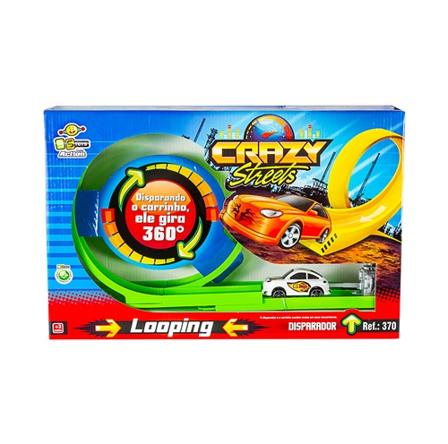 Pista Looping Crazy Street - BS Toys