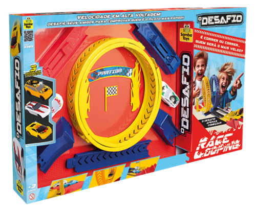 Pista Race Looping - O Desafio - Samba Toys